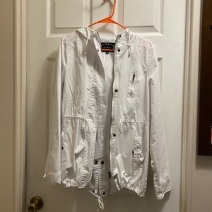 White Anorak Coat